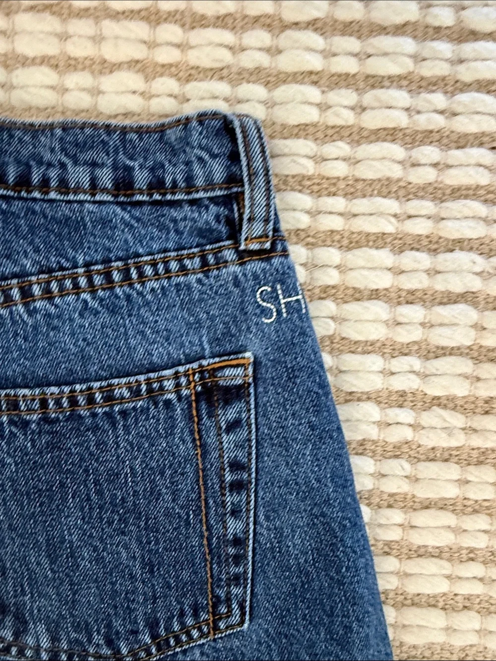Still Here Worn In Classic Blue Childhood Jeans - Picture 5 of 5